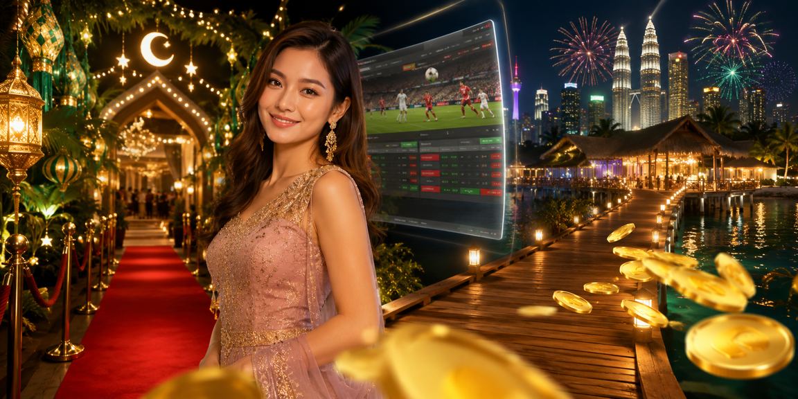 Pertaruhan sukan sempena Hari Raya di Petaling Jaya